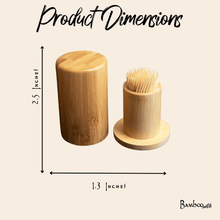 Load image into Gallery viewer, Bamboo Toothpick Holder [Online Only]
