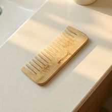 Load image into Gallery viewer, Bamboo Wide Tooth Comb | Compact [Online Only]
