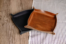 Load image into Gallery viewer, Leather Catch-all Valet Tray
