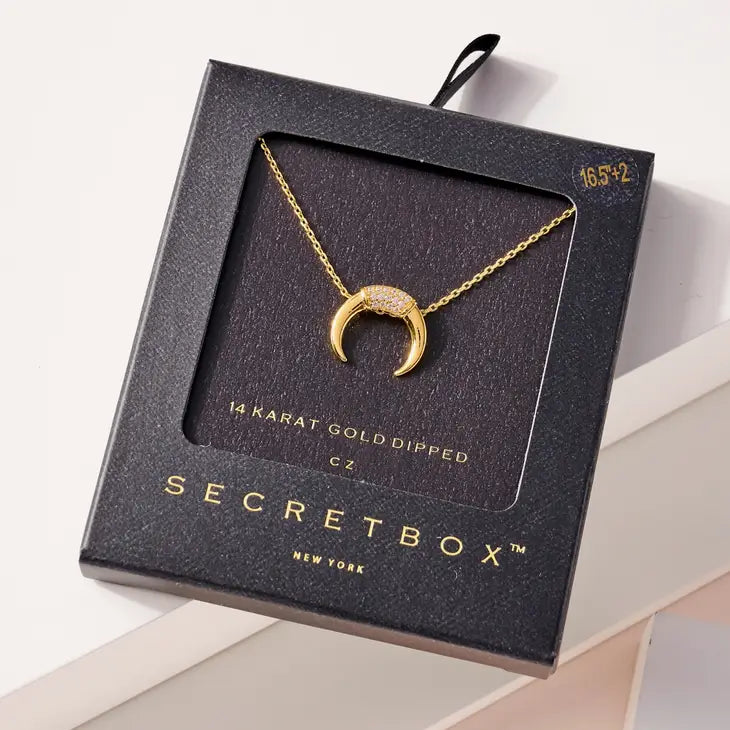 Gold Horn Necklace