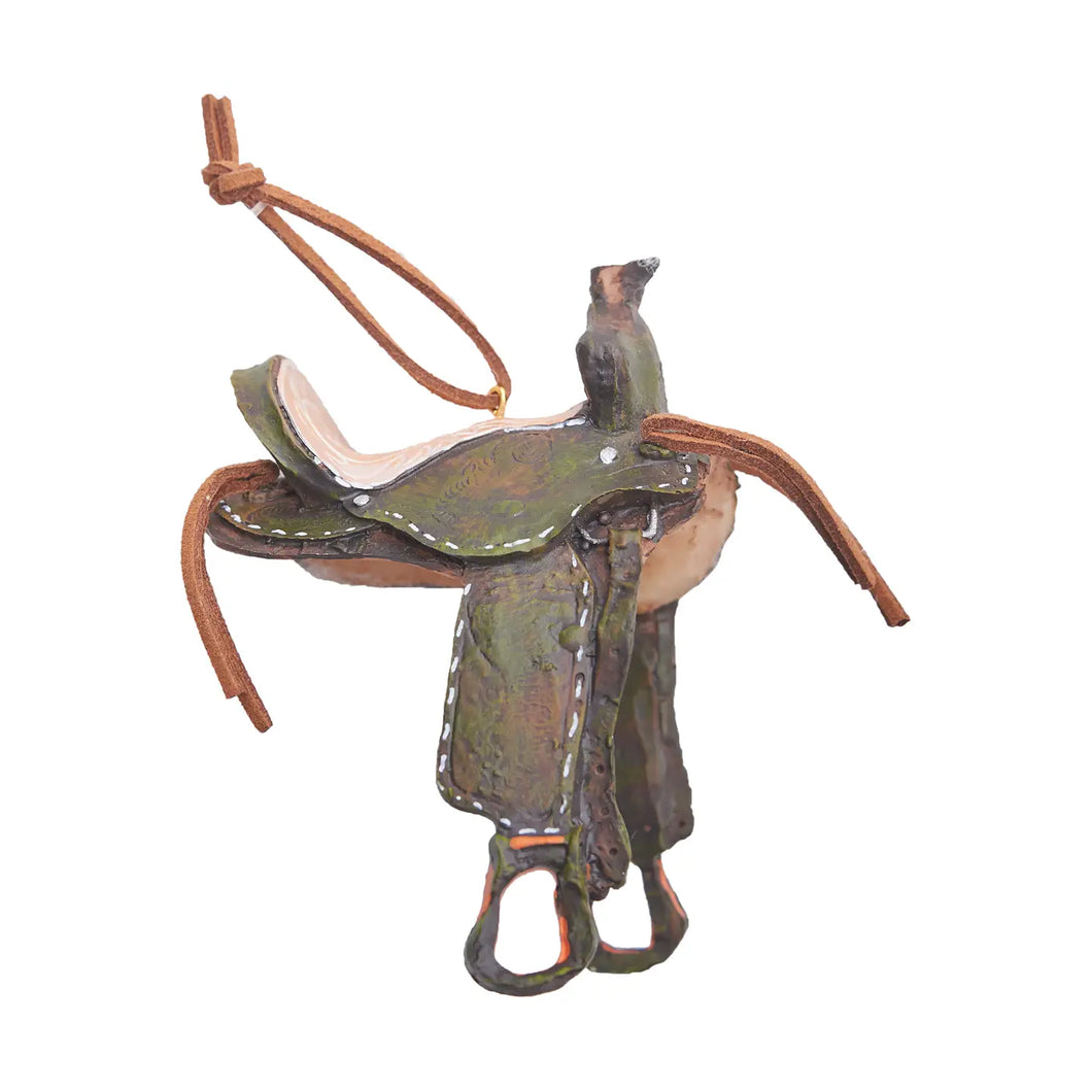Western Horse Saddle Ornament