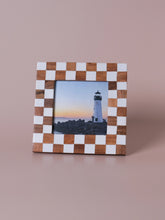 Load image into Gallery viewer, Checkered Photo Frame 5x5
