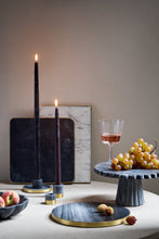 Load image into Gallery viewer, Verona Black Marble Taper Holder Set [Online Only]
