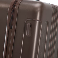 Load image into Gallery viewer, Brown 3-Piece ABS Spinner Wheel Luggage Set [Online Only]
