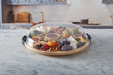 Load image into Gallery viewer, 14&quot; Round Serving Board w/ Locking Lid (2 colors)
