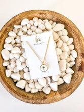 Load image into Gallery viewer, The Lennon 18k Gold Plated Cross Charm Necklace
