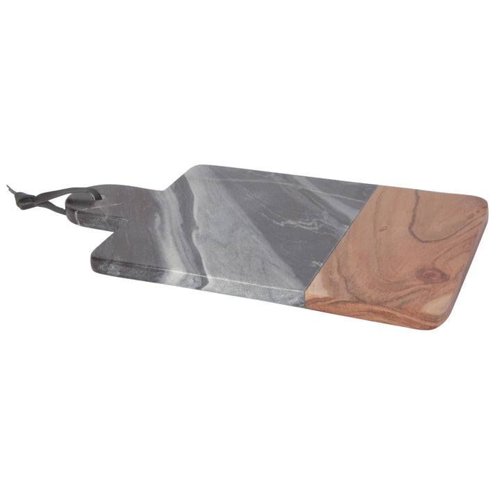 Slate Marble and Acacia Wood Board