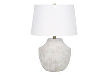 Load image into Gallery viewer, Cream Concrete Modern Table Lamp [Online Only]
