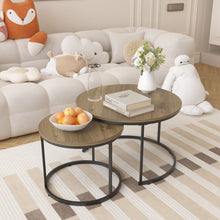 Load image into Gallery viewer, Round Nesting Coffee Tables (Set of 2) [Online Only]
