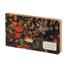 Load image into Gallery viewer, Horizontal Vegan Leather Weekly Planner - Forest Mushrooms
