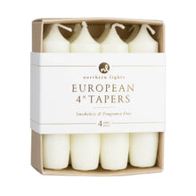 Load image into Gallery viewer, 4" Taper Candles 8 Pk

