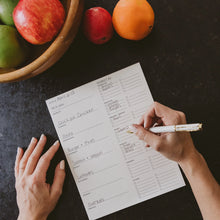 Load image into Gallery viewer, Weekly Meal Plan Notepad
