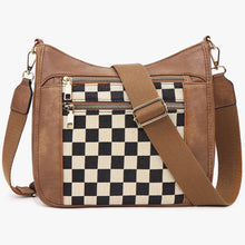 Load image into Gallery viewer, Checkered Single Shoulder Crossbody Bag (2 Colors)
