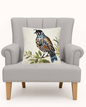 Load image into Gallery viewer, Quail Foliage Hook Pillow
