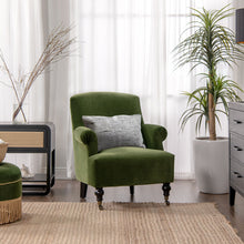Load image into Gallery viewer, Eloise Green Design Pleated Sock Arm Accent Armchair [Online Only]

