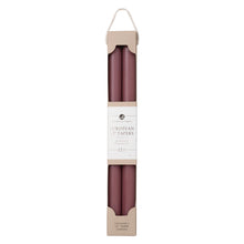 Load image into Gallery viewer, 12" Taper Candles Set of 2 | Rosewood
