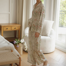 Load image into Gallery viewer, Floral Long Sleeve Pajama Set

