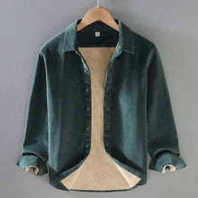 Load image into Gallery viewer, Cotton Corduroy Lined Shirt Jacket For Men (Various Colors/Sizes)
