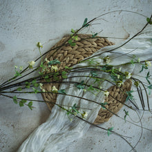 Load image into Gallery viewer, Boxwood &amp; Cream Wildflower Bush 37"
