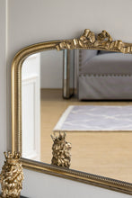 Load image into Gallery viewer, 40.2' x 29.9' Baroque Style Gold Arch Mirror [Online Only]
