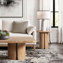 Load image into Gallery viewer, Sonoma Square Pedestal Side Table - Antique Brown [Online Only]
