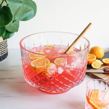 Load image into Gallery viewer, Admiral Crystal Punch Bowl (Online Only)

