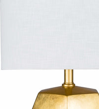 Load image into Gallery viewer, Coleford Gold Geometric Table Lamp [Online Only]
