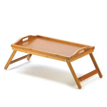 Load image into Gallery viewer, Collapsible Bamboo Bed Tray [Online Only]
