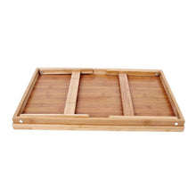 Load image into Gallery viewer, Collapsible Bamboo Bed Tray [Online Only]
