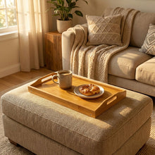 Load image into Gallery viewer, Collapsible Bamboo Bed Tray [Online Only]
