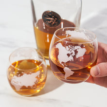 Load image into Gallery viewer, Globe Whiskey Tumblers Set of 2 (Online Only)
