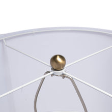 Load image into Gallery viewer, Table Lamp with Glass and Drum Shade [Online Only]

