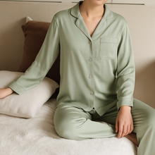 Load image into Gallery viewer, Women’s Viscose Pajama Set (Various Colors)
