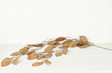 Load image into Gallery viewer, Dripping Garland Soft Touch Mini Magnolia Leaves 4ft
