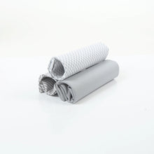 Load image into Gallery viewer, Men's Boxed Fancy Gray Cotton Handkerchiefs 3pcs Set
