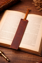 Load image into Gallery viewer, Leather Bookmark

