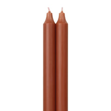 Load image into Gallery viewer, 12" Taper Candles Set of 2 | Terra Cotta
