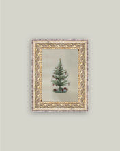 Load image into Gallery viewer, Vintage Tree with Bows Framed Antique Art (3 Sizes)
