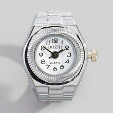 Load image into Gallery viewer, Stainless Steel Heart Shaped Ring Watch
