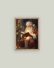 Load image into Gallery viewer, Classic Santa Framed Antique Art 8x10
