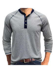 Crew Neck Long Sleeve T Shirt (3 colors, 3 sizes)