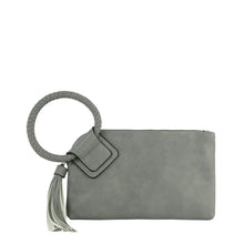 Load image into Gallery viewer, Braided Ring Handle Wristlet Clutch (Various Colors)
