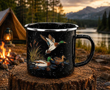 Load image into Gallery viewer, Flying Ducks Camp Mug
