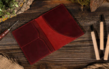 Load image into Gallery viewer, Genuine Leather Passport Cover
