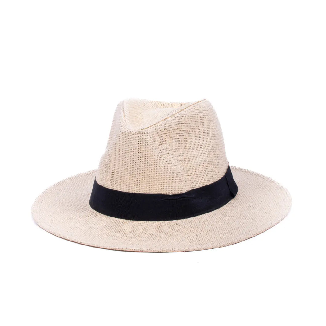 Men's Flat Brim Fedora Hat (2 Colors)