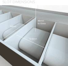 Load image into Gallery viewer, Modern Clip Watch Box Black 6 Slot
