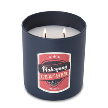 Load image into Gallery viewer, Mahogany Leather 15 oz. Candle
