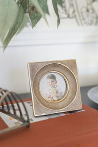 Small Square Circle Photo Frame – Smith & York Co.