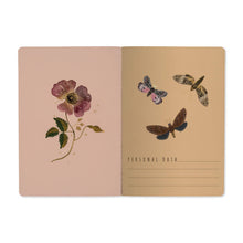Load image into Gallery viewer, Butterflies and Night Flowers A5 Notebook
