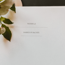 Load image into Gallery viewer, Wedding Guestbook
